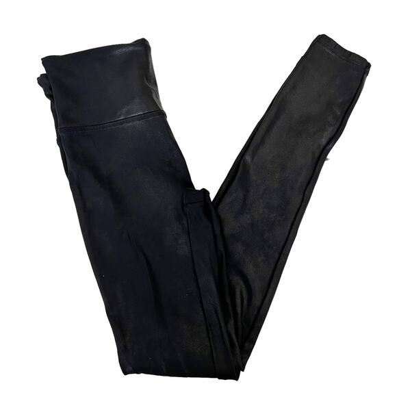 Spanx Faux Leather Leggings Sz S - Picture 10 of 10